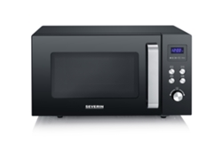 Microondas SEVERIN MW7763 (25 L - Con Grill - Negro)