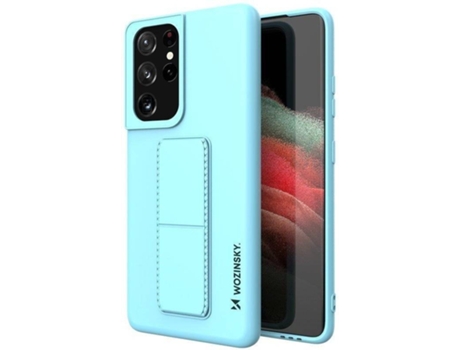 Carcasa Samsung Galaxy S21 Ultra 5G LMOBILE Silicona 33 Azul