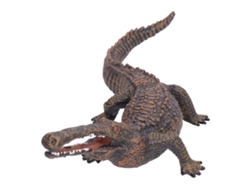 Figura de acción de cocodrilo Walshlxq, juguete de modelo de animal salvaje simulado, colección para niños