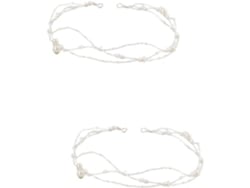 Conjunto De Diadema De Boda De 2 Piezas: Un Elegante Accesorio Para Eventos Especiales.