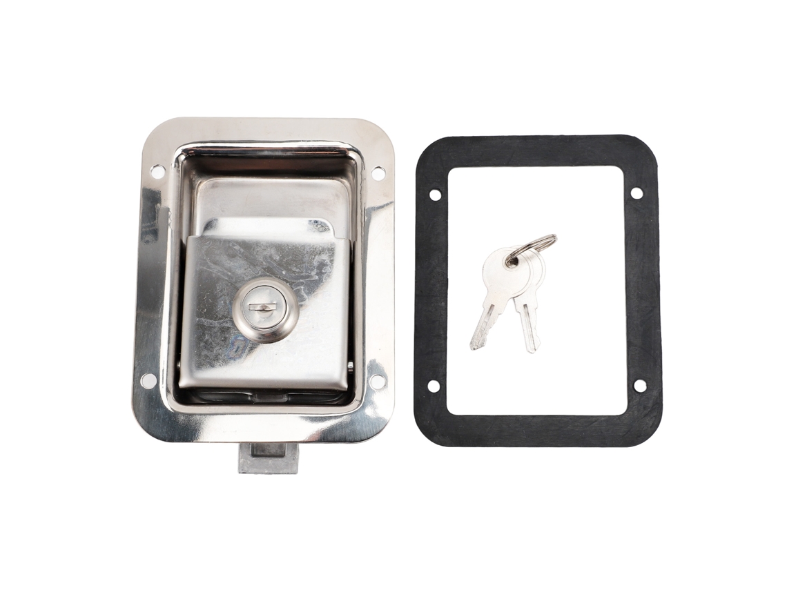 Cerradura De Manija Para Caja De Herramientas De Acero Inoxidable, Resistente A La Corrosión, Para Uso Doméstico, De Oficina O Comercial.