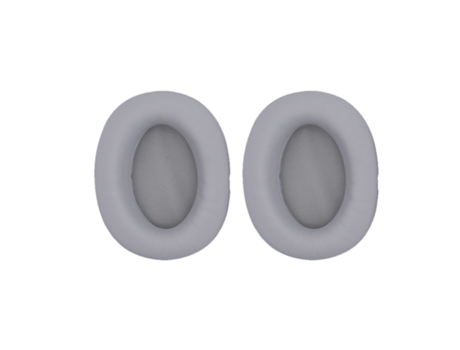 1 par de protetores auriculares de substituição de fone de ouvido de couro proteico para Edifier W800BT PLUS Gris