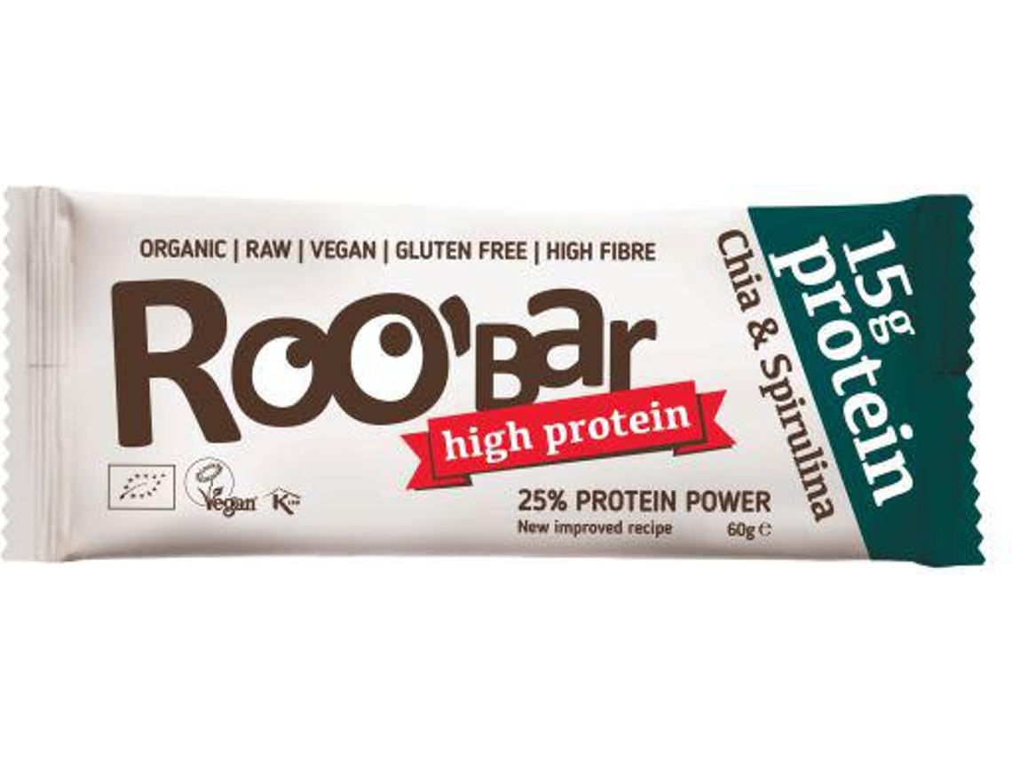 Complemento Alimentar ROO'BAR Roo'Bar Roo Bar 60 Gr 10 Barras 10Xcereja E Maca