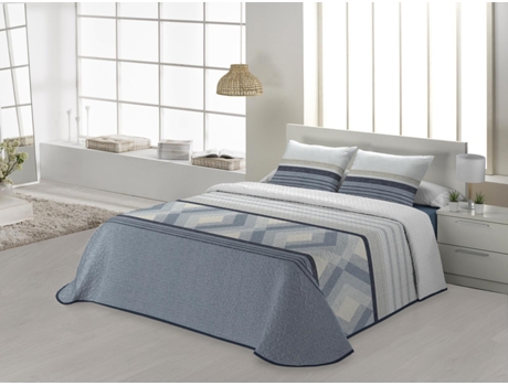 Colcha JVR Colman (Poliéster - Azul - 270 cm)