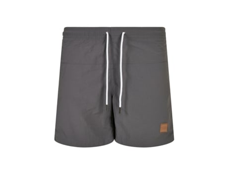 Pantalones Cortos de Baño para Hombre de Playa URBAN CLASSICS (3XL - Poliéster - Negro)