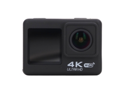 Cámara De Acción 4k 24m 170° Gran Angular Pantalla Dual 24m Cámara Subacuática Wifi Impermeable