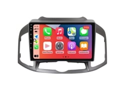 Coche Radio Android Auto Autoradio 8GB RAM 128G ROM CarPlay Navegación GPS Pantalla Táctil RoverOne para Chevrolet Captiva 1 2011 - 2016 