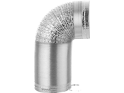 Conducto Flexible De Aluminio – 4 M X 160 Mm. Aislamiento Acústico Para Ventiladores, Campanas Extractoras ...