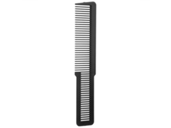 Peine De Bolsillo Profesional Peine De Barbería Dientes Finos Y Anchos Para Todos Los Tipos De Pelo Negro