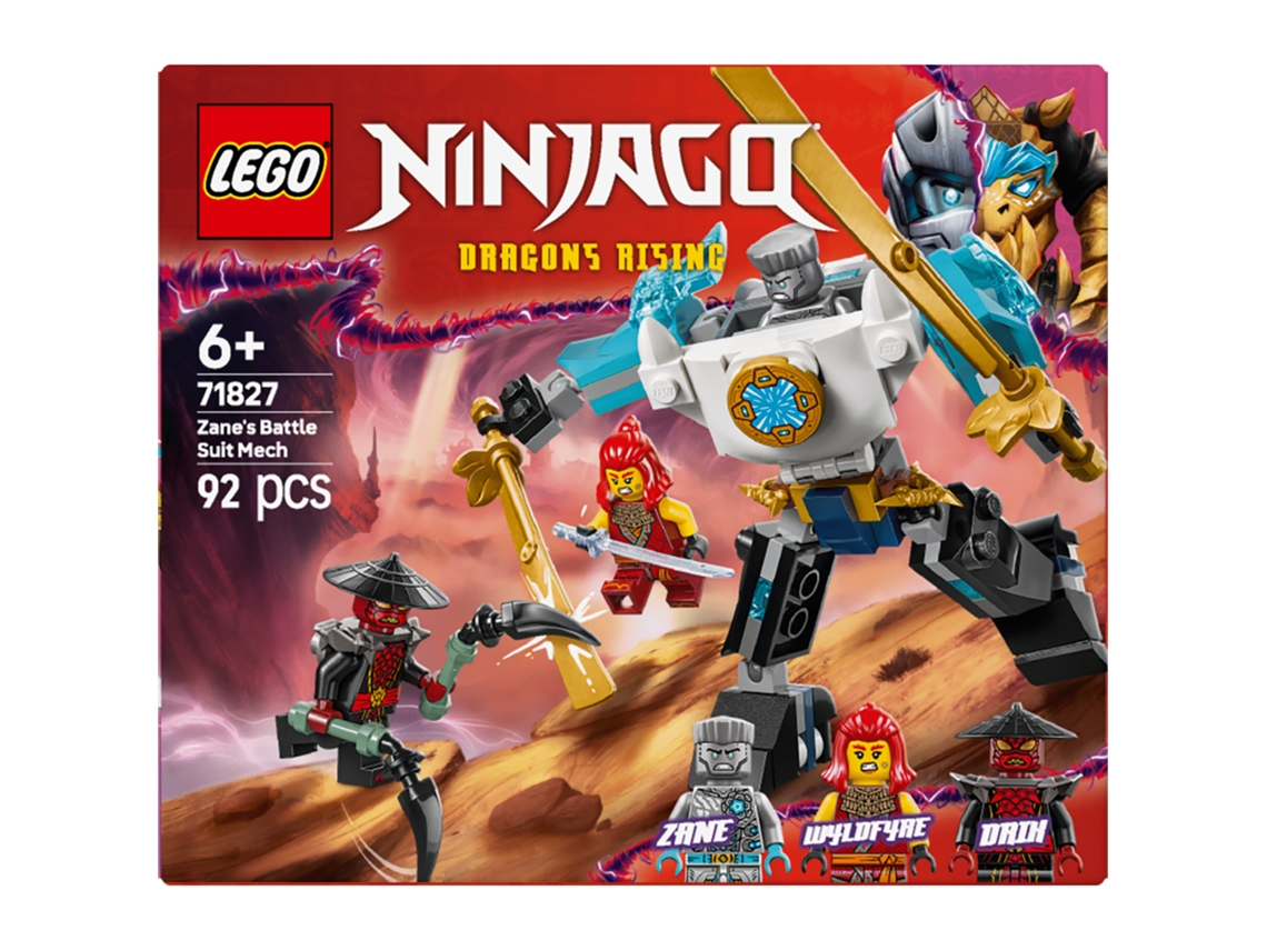 Fato de Combate de Robô do Zane - 71827 LEGO-NINJAGO 