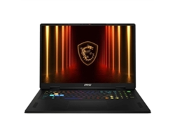 Portátil MSI Vector 18HX Ai 648ES U9 de 32 pulgadas (negro, SSD de 1 TB, conector UE 18, teclado QWERTY en español, 32 GB de RAM, Intel Core Ultra 9, RTX 5080)