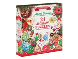 Calendario de Adviento navideño Eurographics con 24 piezas 50 piezas