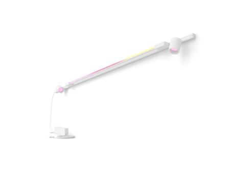 Philips Hue White and Color ambiance Kit Perifo base de pared recto (2 foco, 1 tubo de luz compacto) PHILIPS BY SIGNIFY