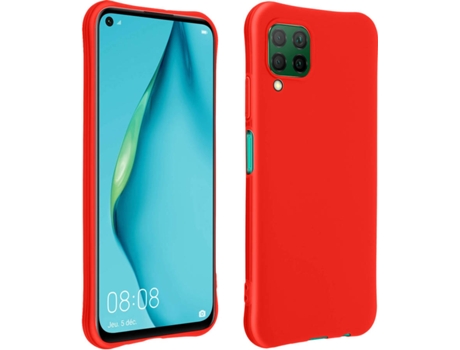 Carcasa Huawei P40 Lite AVIZAR TPBUMP-RD-P40L Rojo