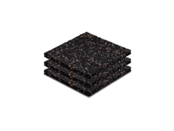Soporte para baldosas de caucho 150x150x10mm - por 60 piezas STOCKZ