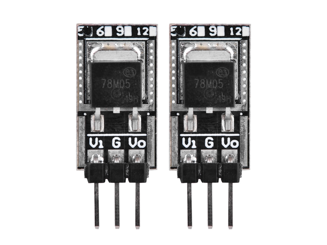 2 Módulos Reguladores De Voltaje Lo7805ma 78mxx De Alta Precisión Y Bajo Consumo, Dc5v