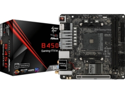 Placa Base ASROCK Fatal1ty B450 Gaming-ITX/ac (Socket AM4 - AMD B450 - Mini-ITX)