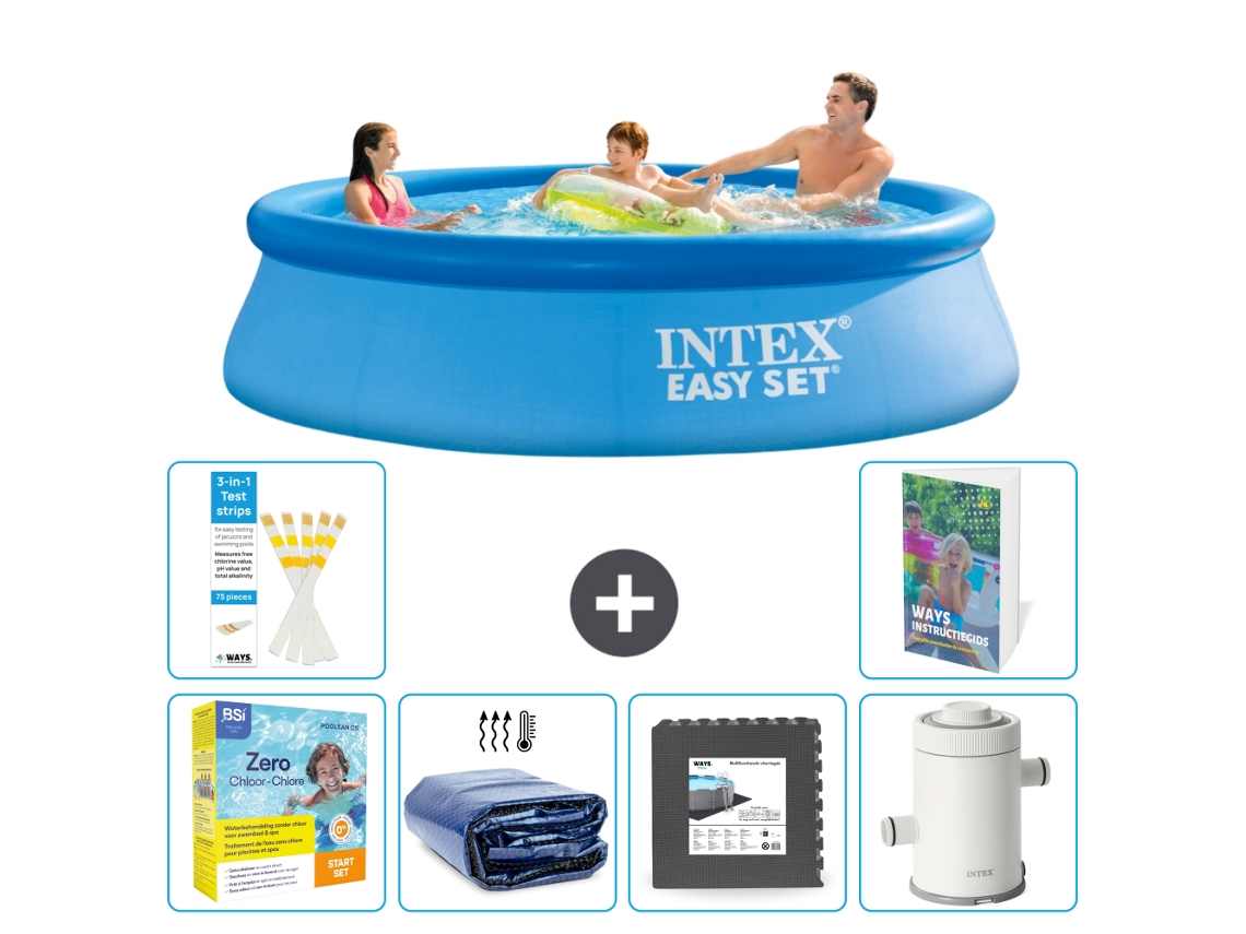 Intex Piscina Easy Set Redonda - 305x76 Cm - 7-peças S111