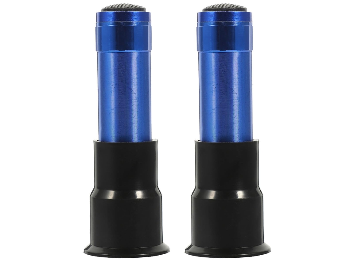 Juego De 2 Velas Led Portátiles Azules Para Huevos, Probador De Huevos Sin