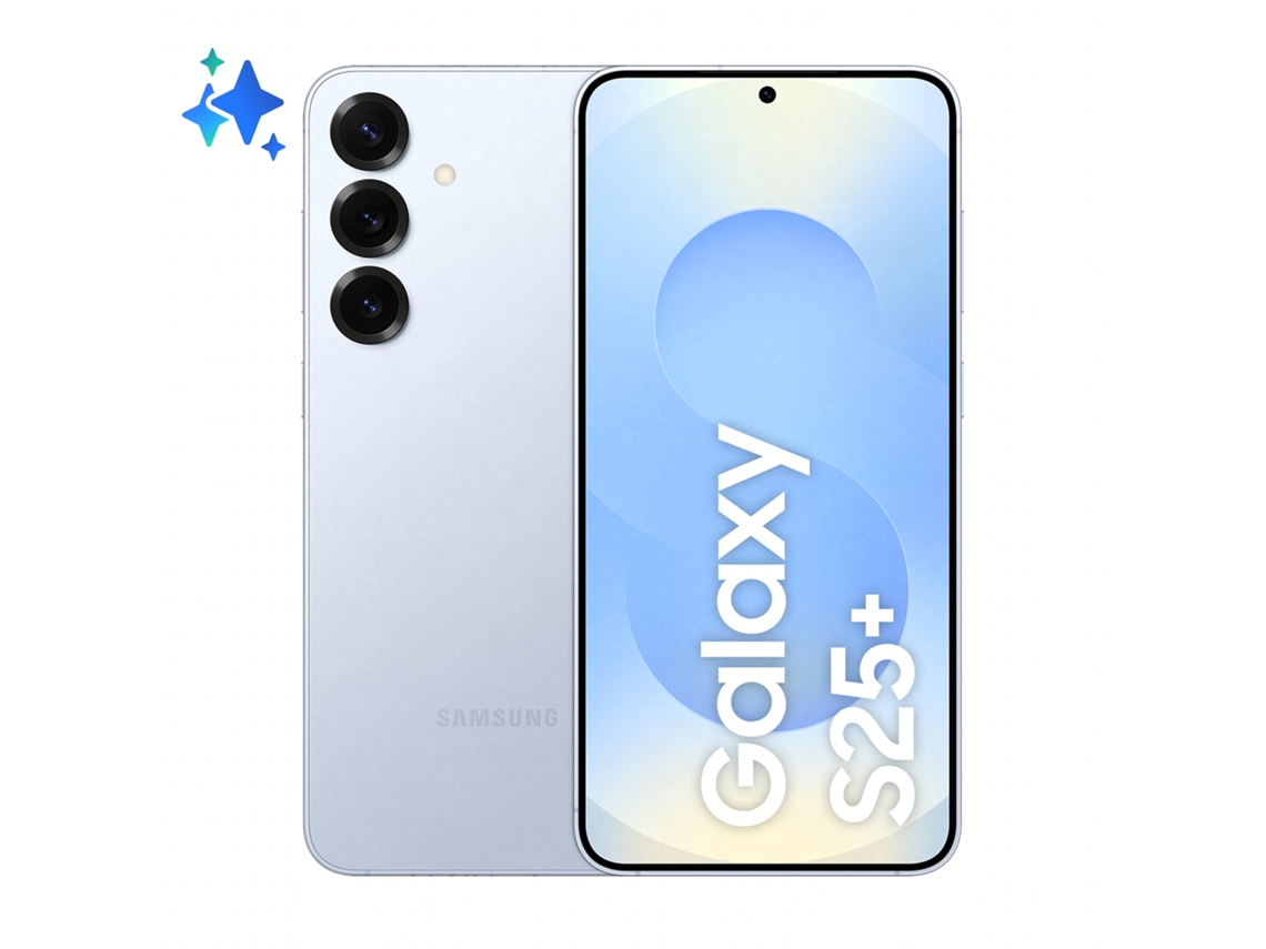 Smartphone Galaxy S25 Plus 256 Gb Ice Blue Reacondicionado Como Nuevo