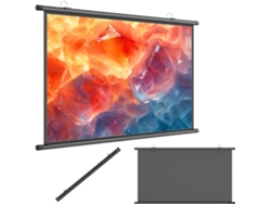 Pantalla de proyección portátil HD de 72 pulgadas, formato 16:9/4:3