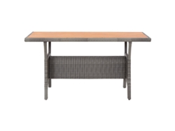 Maison Exclusive - Mesa De Jardín De Madera Maciza De Acacia Gris 120x70x66 Cm