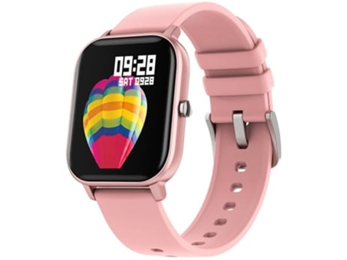 Reloj Inteligente Chronus P8Se 1.4 Rastreador de Ejercicios Completamente Táctil con / Frecuencia Cardíaca / Spo2 / Monitor de Salud Femenina Rastreador de Actividad Acuáticarosa AUJEZON