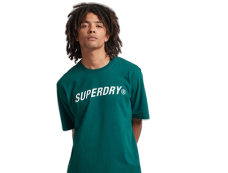 Camiseta para Hombre SUPERDRY (L - Multicolor)