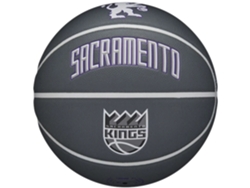 Pelotas de Baloncesto NbaTeam City Collector Sacramento Kings Ball WZ4016426ID, unisexo, pelotas de baloncesto (Gris - 7 EU) WILSON