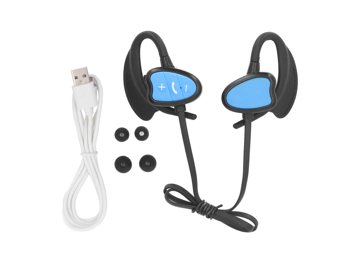 Auriculares Bluetooth 5.4 Ipx8 Resistentes Al Agua, 32 Gb, Para Natación, Buceo Y Surf - Azul