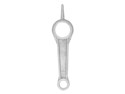 Luz de trabajo LED recargable de cuello de cisne con 2 puertos USB y ajuste de 3 niveles