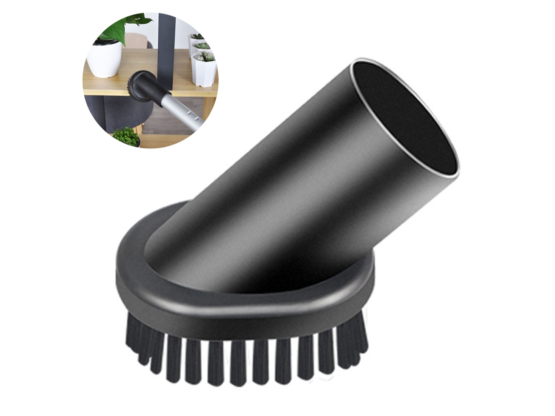 RNEMITERY 35 mm cepillo de polvo aspiradora boquilla aspiradora accesorio de muebles reemplazo de cepillo elíptico compatible cepillo cerdas