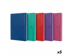Libreta OXFORD Signature Multicolor A5 80 Hojas (5 Unidades)