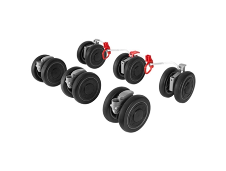 Rodas Dianteiras e Traseiras Twin Techno Pretomaclaren
