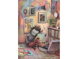 Rompecabezas de vinilo Heye Puzzle Monster, 1000 piezas coloridas.