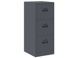 Maison Exclusive - Mueble Archivador Con Cajón Antracita 44 X 50 X 106.5 Cm
