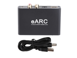 Extractor De Sonido Earc Arc Con Salidas Hdmi, Óptica Y De 3,5 Mm, Adaptador Hdtv Y Amplificador De Altavoces.