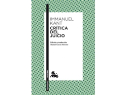 Libro Crítica Del Juicio de Immanuel Kant (Español)