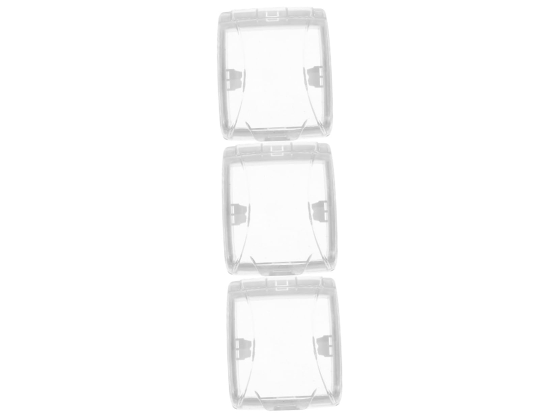 Cubierta Impermeable Transparente De 3 Piezas Para Timbre Y Puerta.