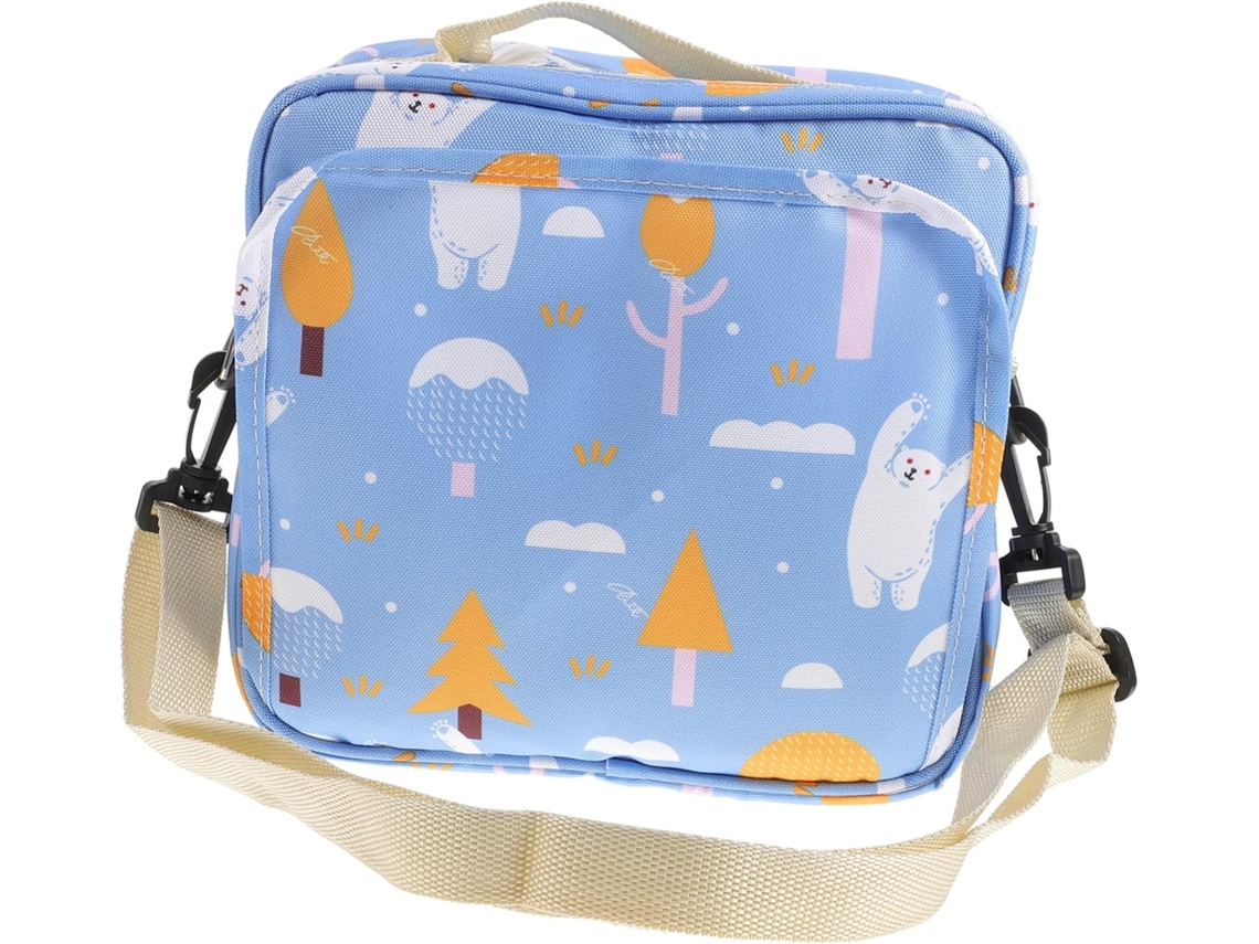 Bolso Bandolera Portátil Para Cochecito, Organizador De Viaje Multifuncional Con Bolsillos.