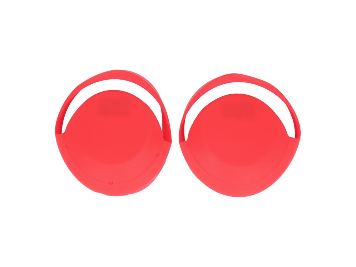 2 Almohadillas De Silicona Para Auriculares Wh 1000xm4 Wh 1000xm3 (rojo)
