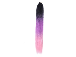 Extensión De Cabello Trenza Química De 24 Pulgadas Con Degradado Punk Trenza Sucia Tejida 1b