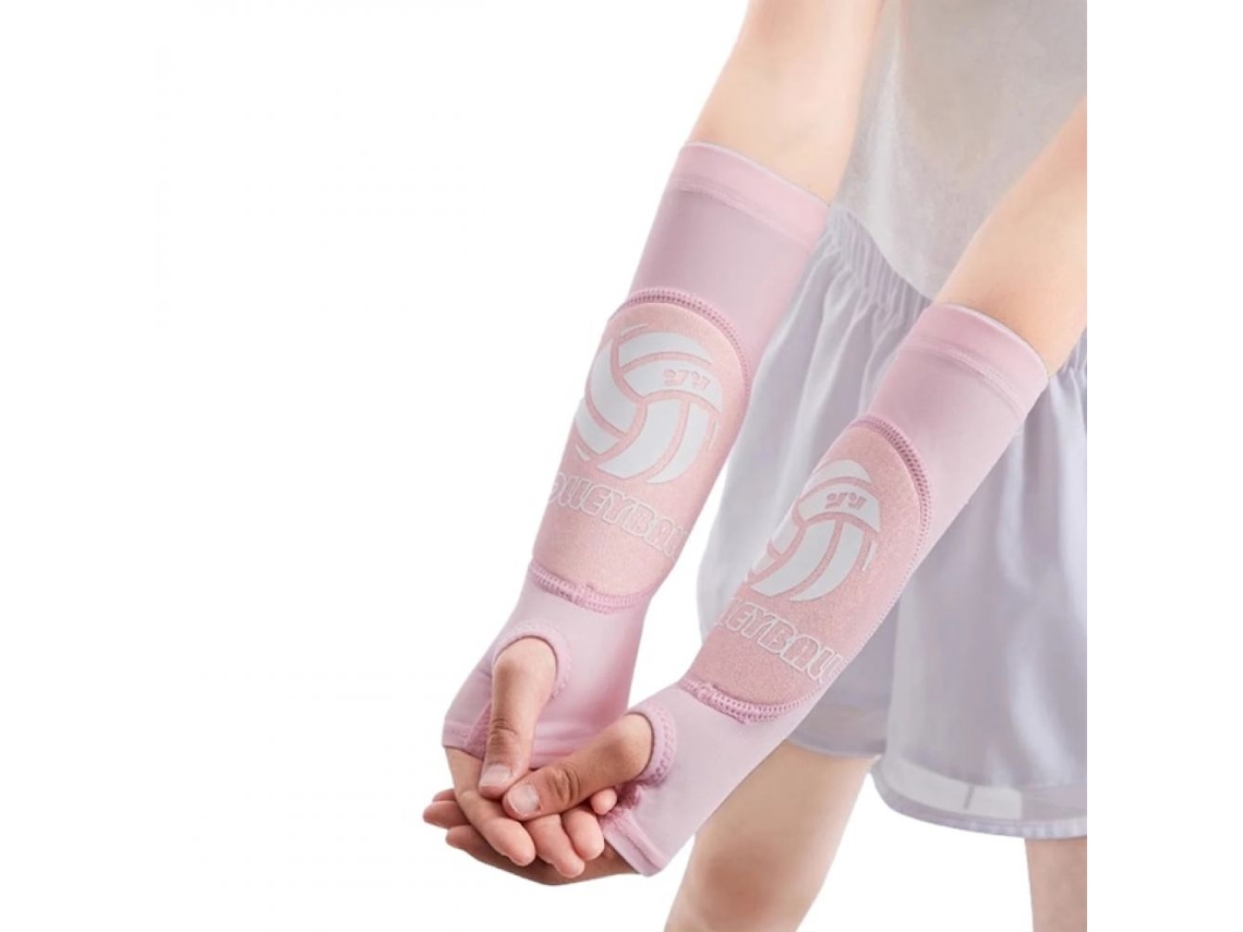 KOFIHETY 1 Par de Mangas para Brazo de Voleibol, Muñequeras de Soporte Deportivo, Equipo para Voleibol, Bádminton