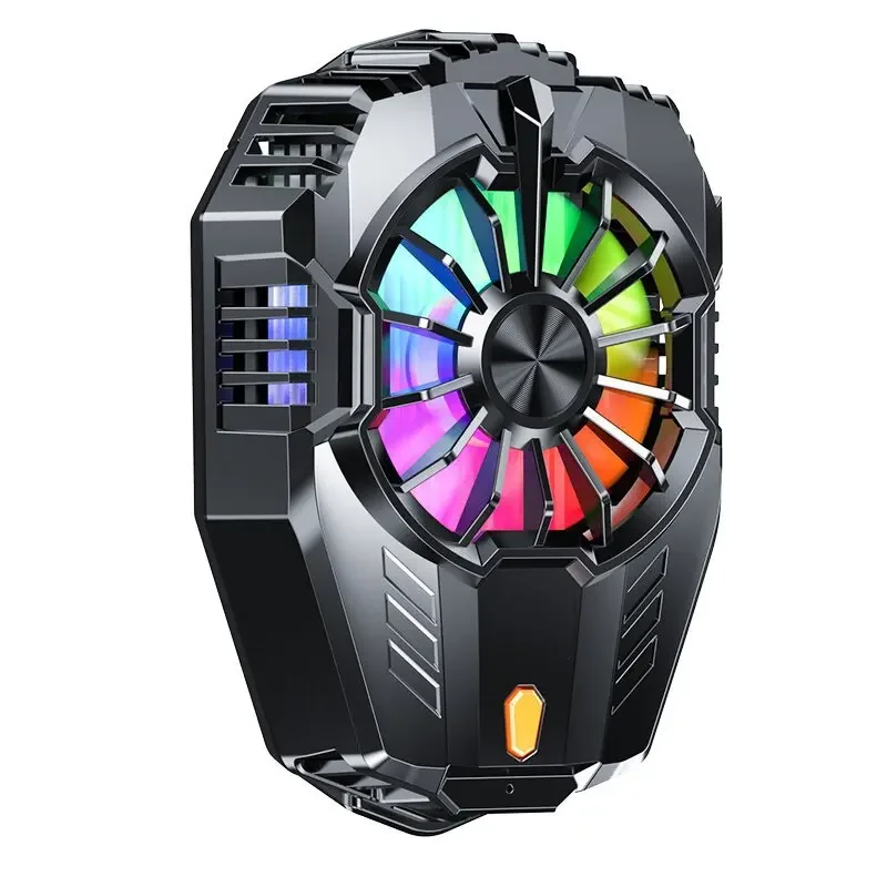 Ventilador De Refrigeración Con Clip Para Semiconductores De Teléfonos Móviles Con Iluminación Rgb