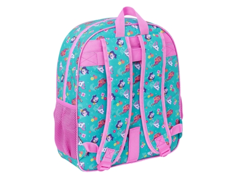 Mochila Escolar SAFTA Magic (Turquesa - Poliéster 300D)