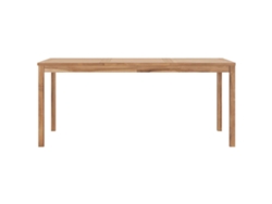 Mesa de comedor de jardín 180x90x77 cm Madera maciza de teca EXCLUSIVA MAISON