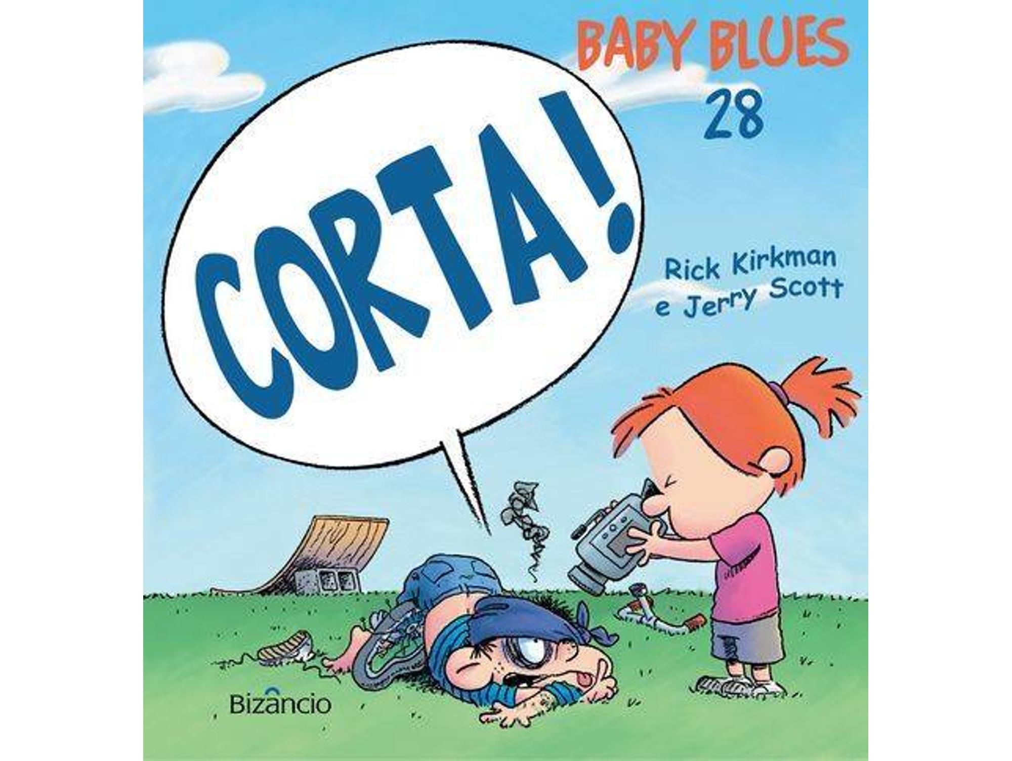 Libro Baby Blues 28 Corta! de Jerry Scott e Rick Kirkman (Portugués)