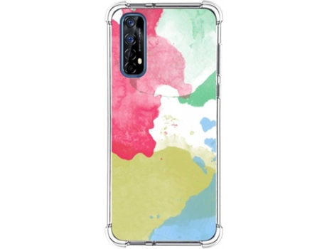 Carcasa Realme 7 TUMUNDOSMARTPHONE Acuarela 02 Multicolor