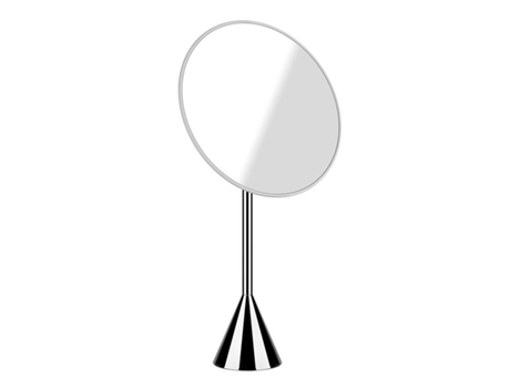 GESSI Cono Espejo de pie ajustable, 45588, GESSI Cono Espejo de pie ajustable, 45588, Color: cromado