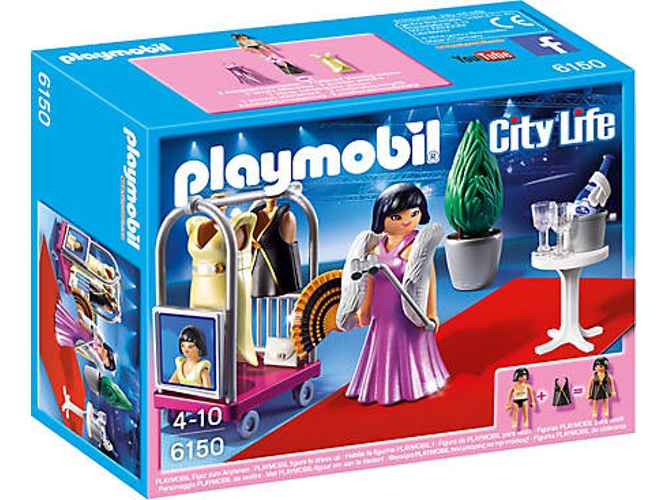 PLAYMOBIL City Life: Celebridades en la alfombra roja (Edad Mínima: 4)